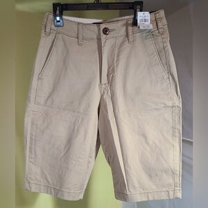 Hollister NWT Boys Cali Longboard Short 12" W/ Epic Flex Skate Shorts Sz 26